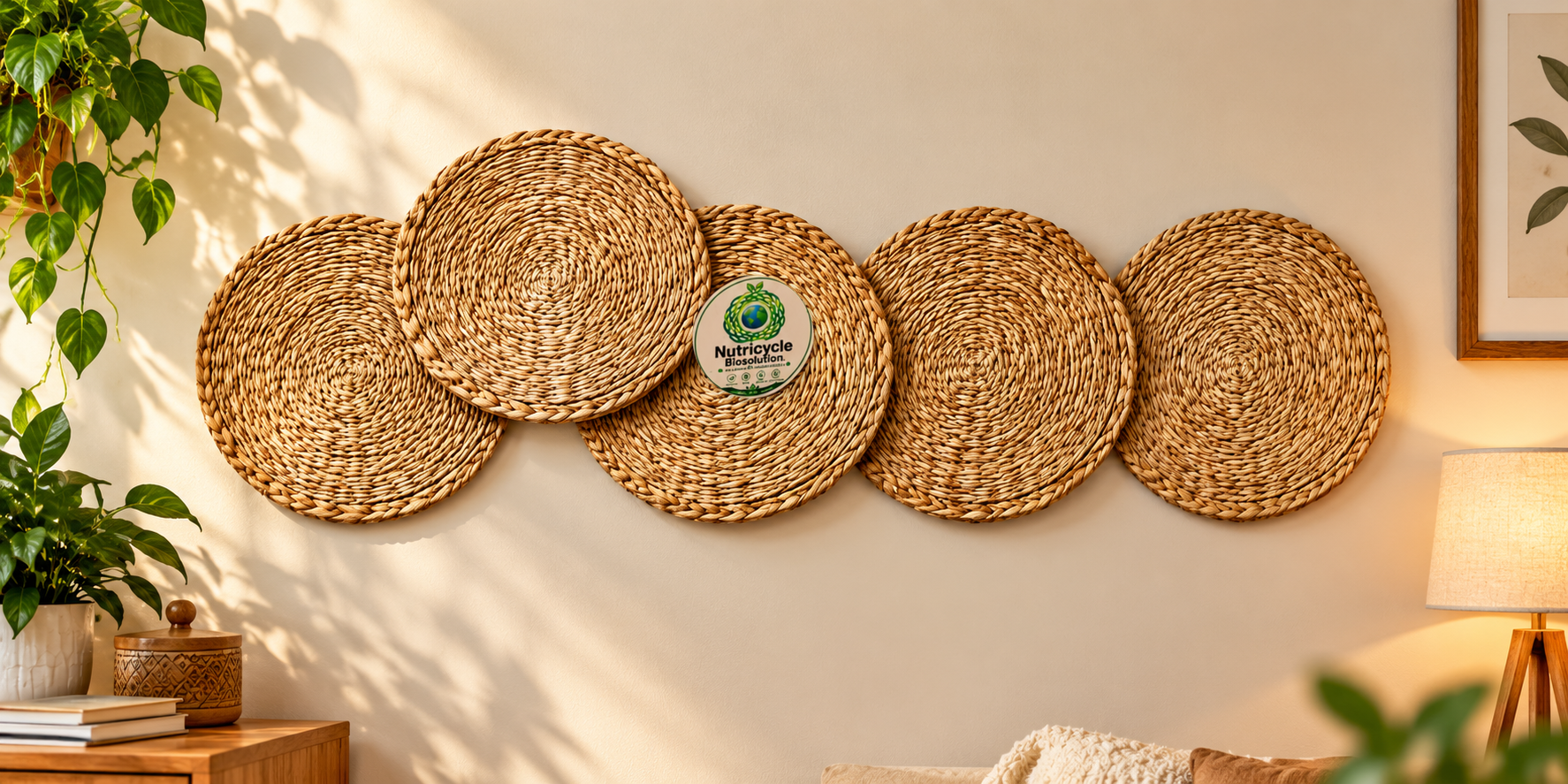 Natural Round Wall Décor
